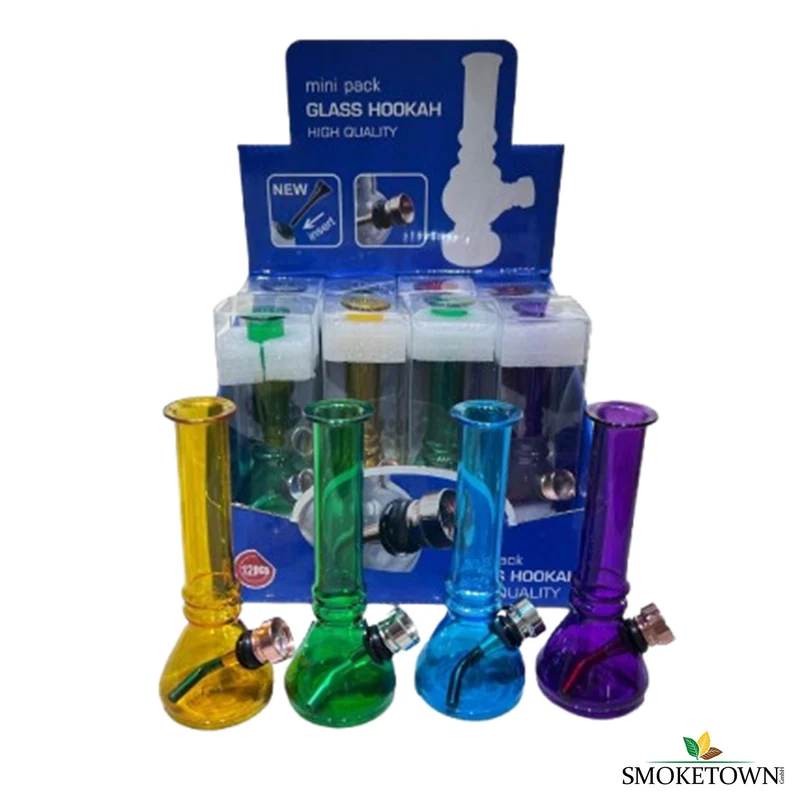 Bunte Mini Glasbongs