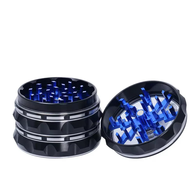 Lightning Alu Grinder 63mm mit Kurbelmechanik