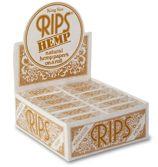 Rips Hemp King Size - Ganze Kiste à 24 Stück