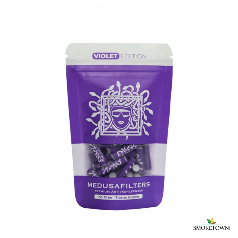 Medusa Violet - Aktivkohlefilter - 50Stk