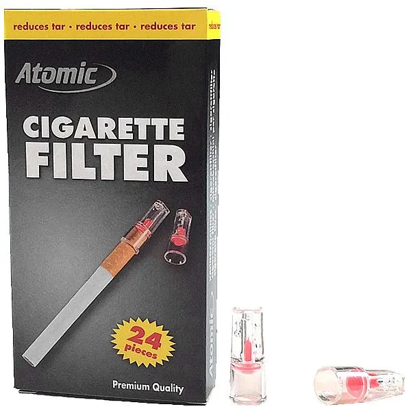 24 stk Atomic Cigaret Filter Mundstykker til Cigaret