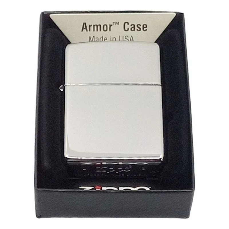 Zippo ARMOR CASE Lighter Chrome Højglans