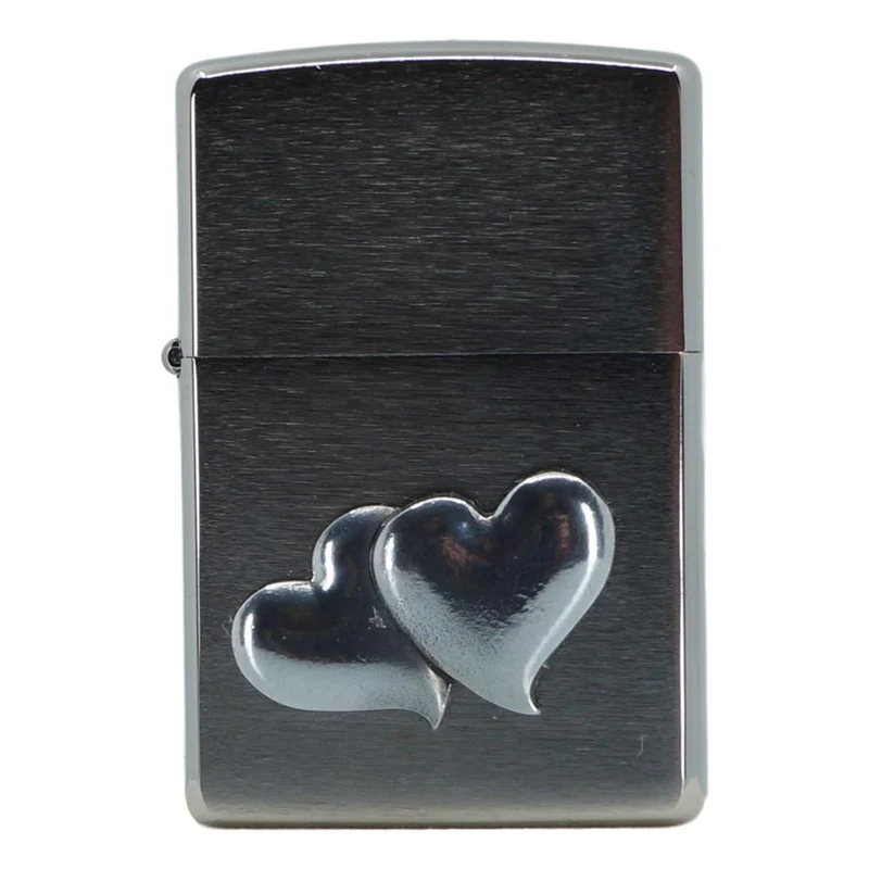 Zippo Lighter 2006888 Double Hearts