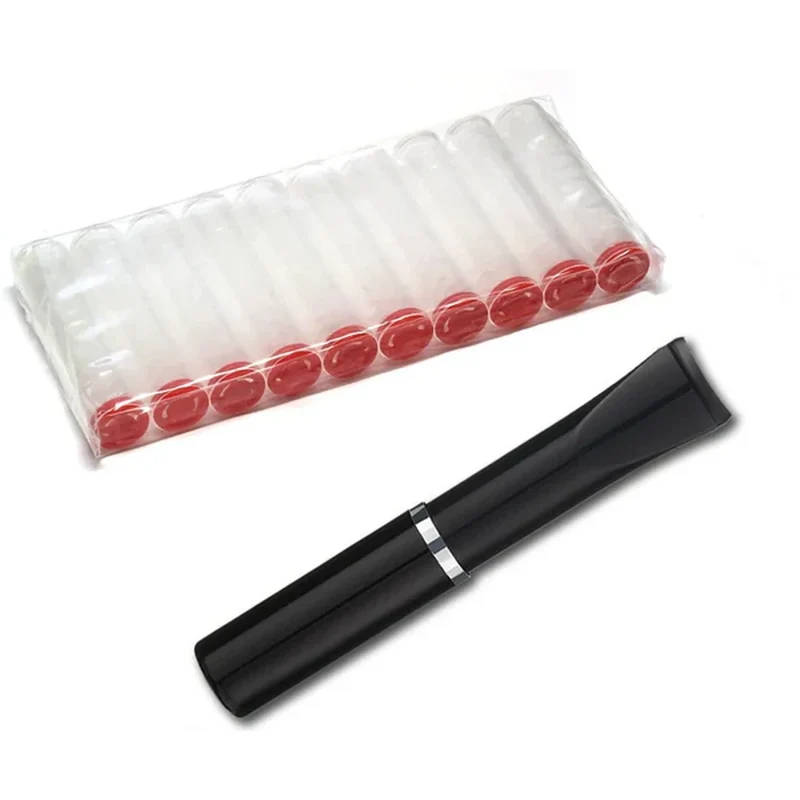 Vincent Kort Automatic Cigaret Holder - Sort/Guld