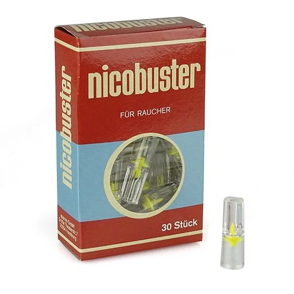 30 stk Nicobuster 8mm Filter Mundstykker til Cigaret