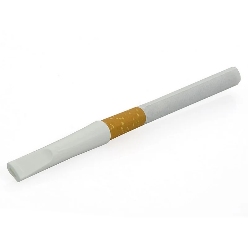6 stk Denitip Cigaret Holder med Filter - Hvid