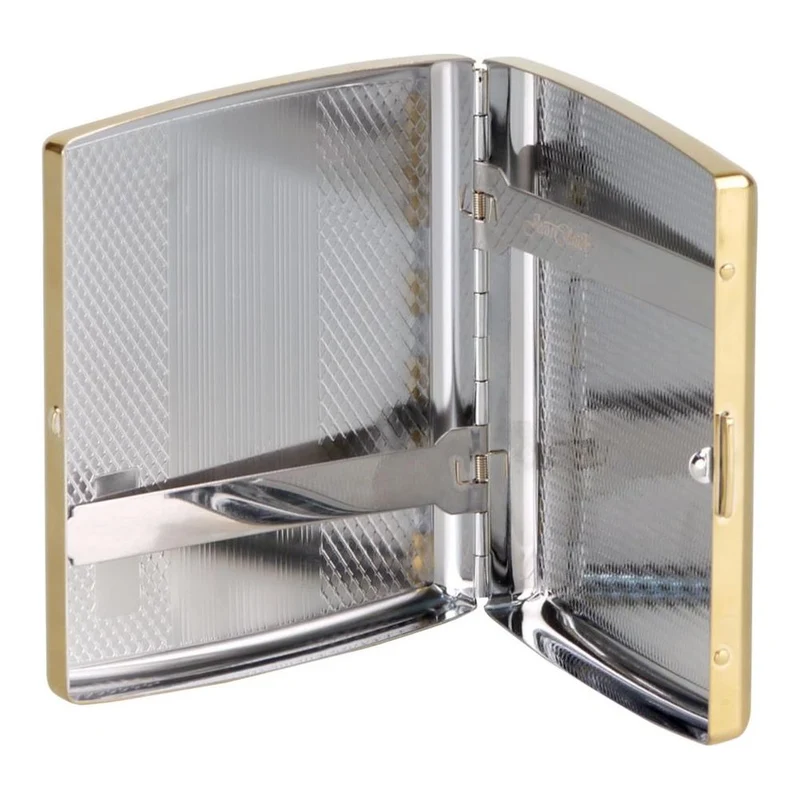 Guld Cigaret Etui til 18 King Size Cigaretter