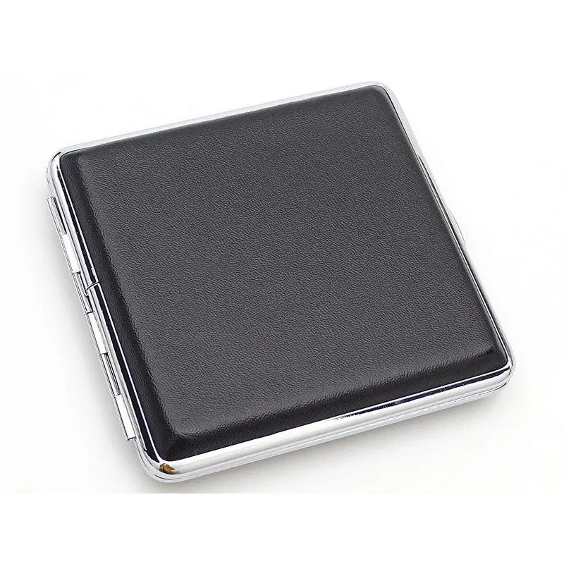 Champ Cigaret Etui - 20 King Size - Smooth Black