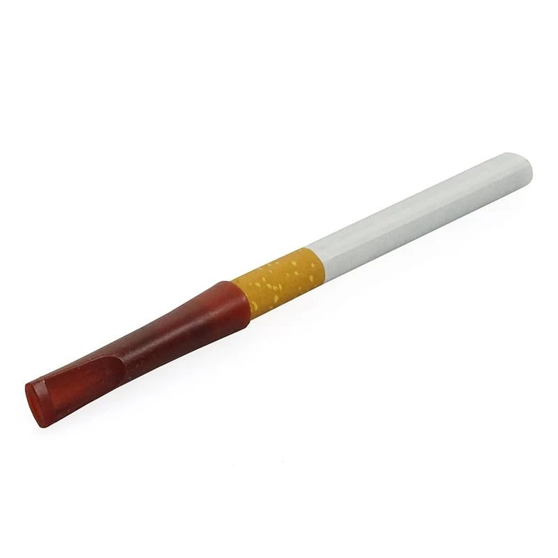 6 stk Denitip Cigaret Holder med Filter - Ravfarvet