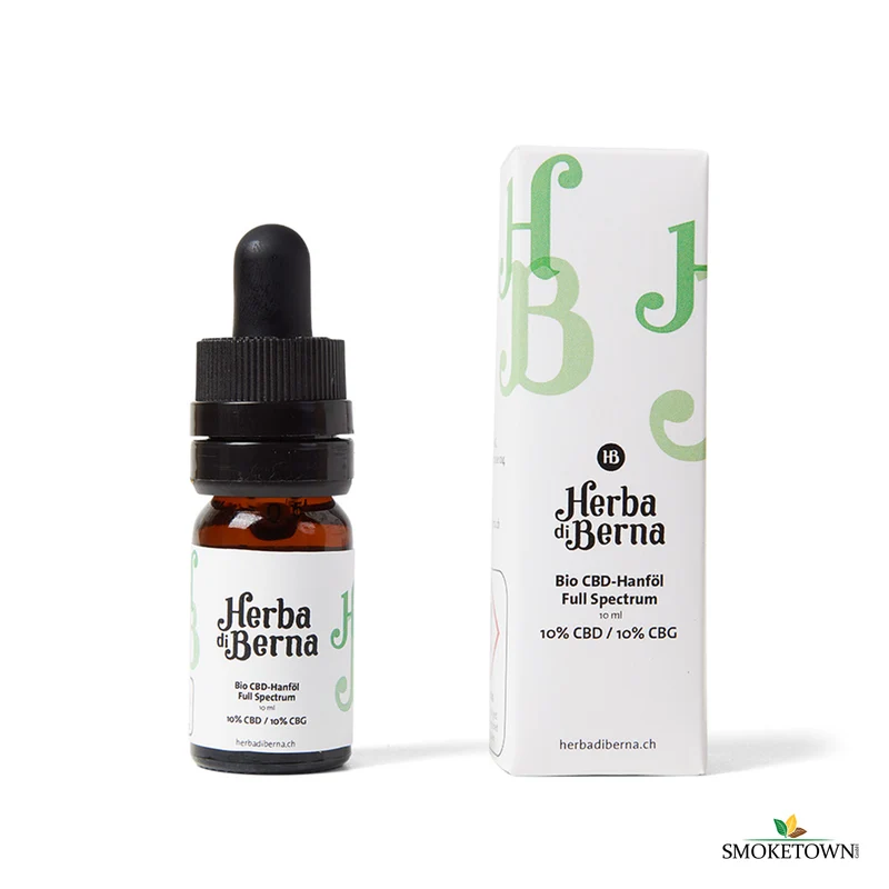 Herba di Berna Bio CBD & CBG Öl 10% - 0.15% THC