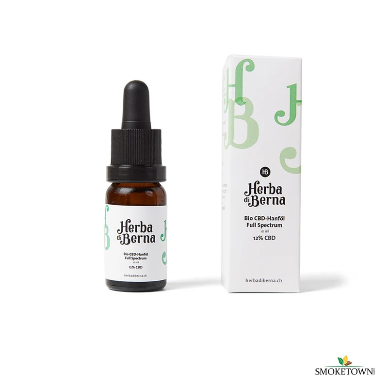 Herba di Berna Bio CBD Öl Vollspektrum 12% - 0.4% THC