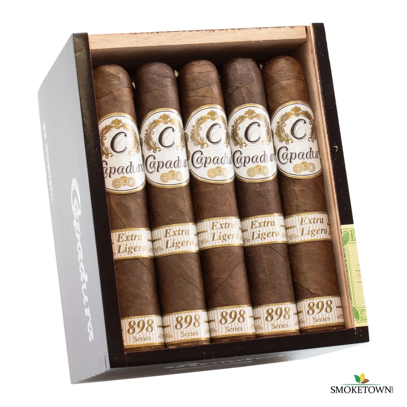 Capadura 898 Zigarre 25 Robusto extra ligero