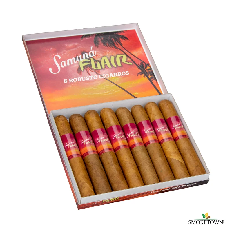 Samaná Flair Zigarre 8 Robusto Cigarros
