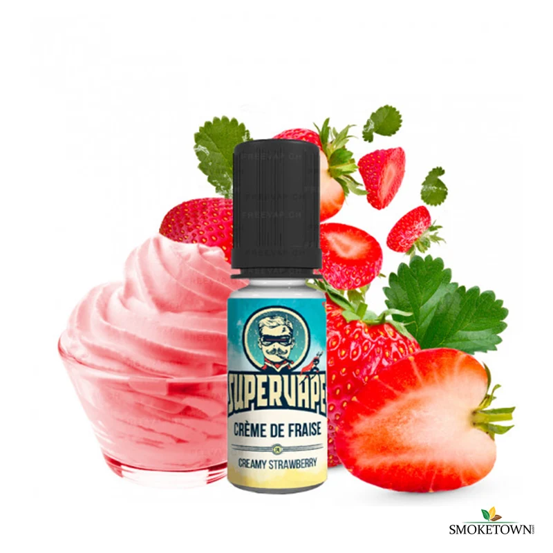 Supervape Aroma - Erdbeercreme – 10ml