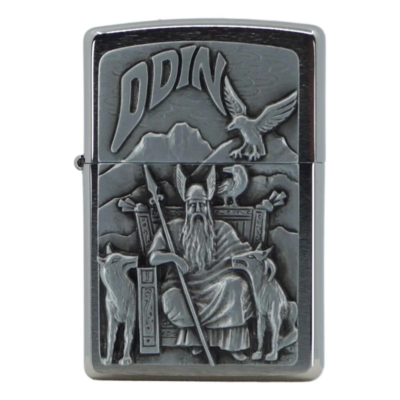 Viking Zippo Lighter - Odin's Trone