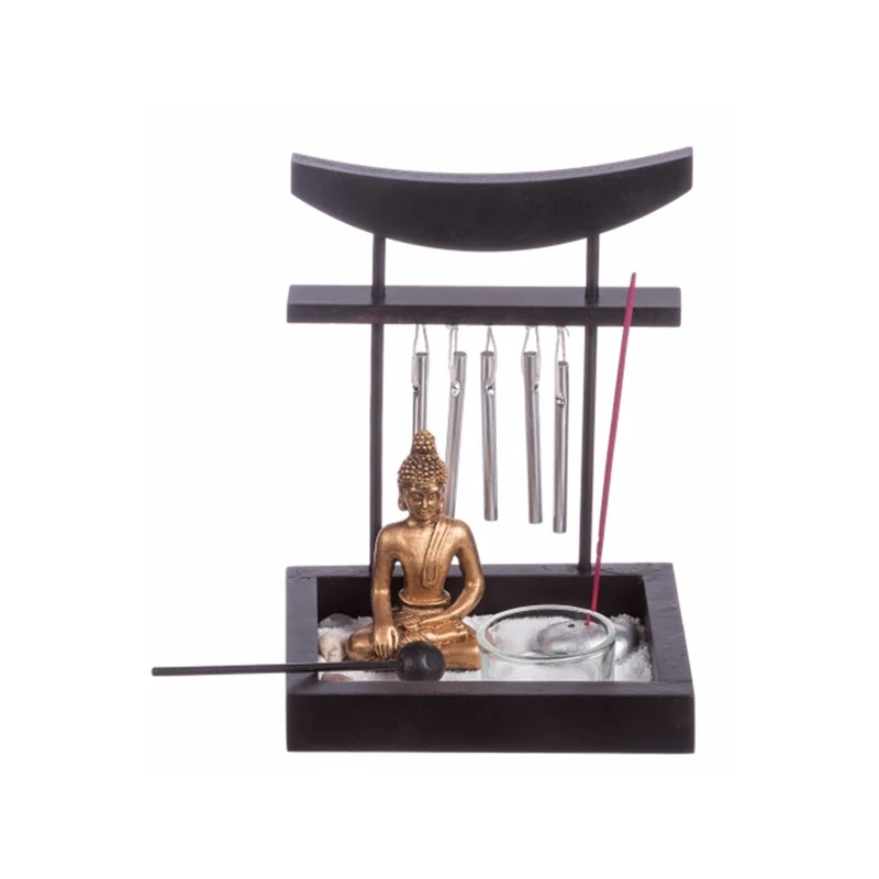 Räucherstäbchenhalter Zen Garten mit Klangspiel