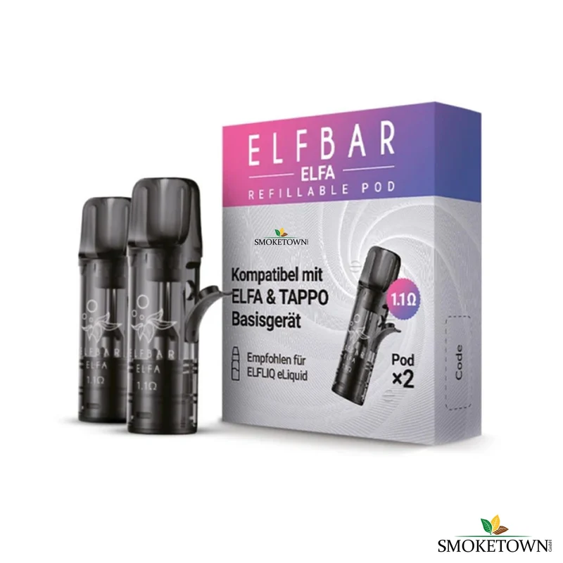 ELFBAR ELFA Nachfüllpods 1.1 Ohm - 2er Pack