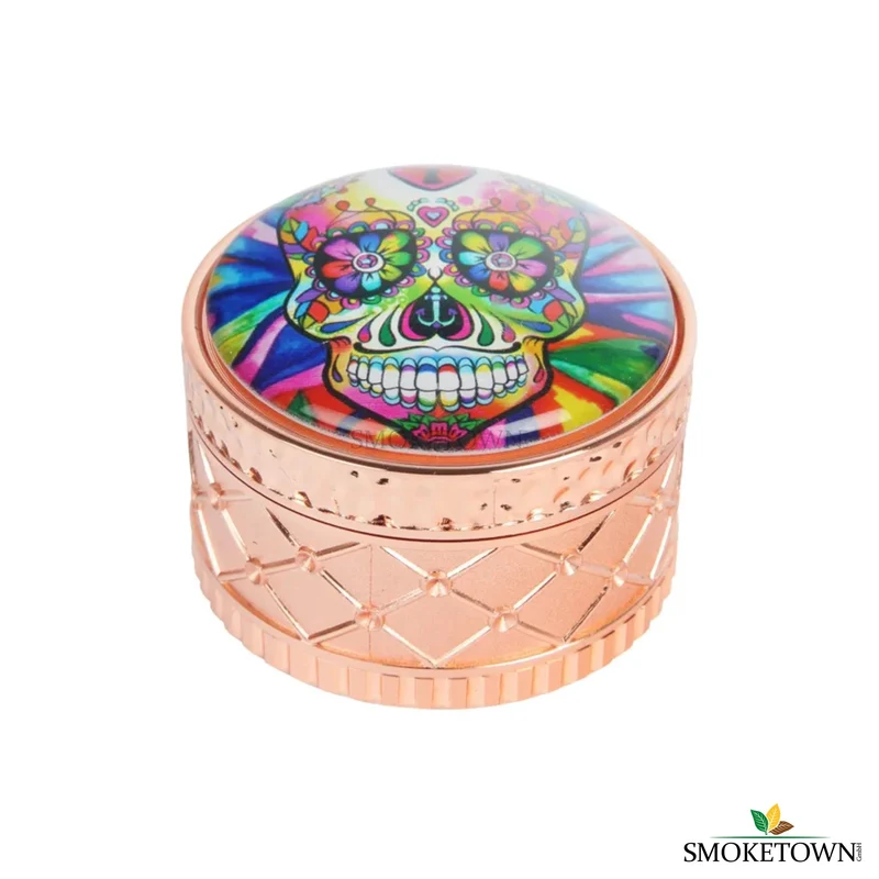 Grinder Skull Roségold - 4-teilig