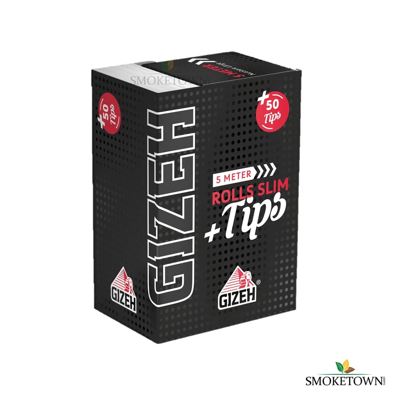 GIZEH BLACK® Rolls Slim + Tips