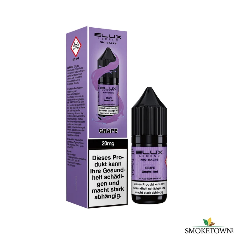 ELUX Legend Nic Salts – Grape – 10 ml