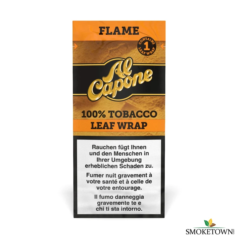 Al Capone Tobacco Wraps - Flame