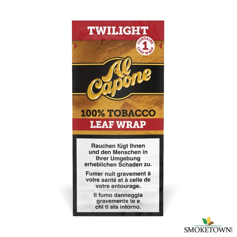Al Capone Tobacco Wraps - Twilight