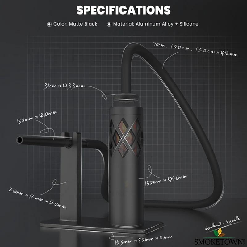 Hookah Air Kit - Black