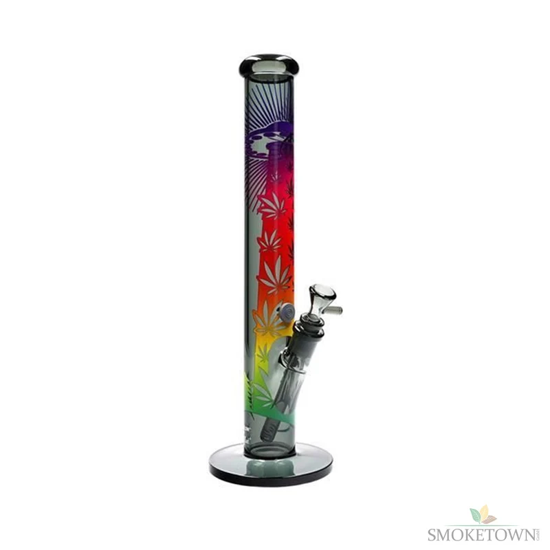 Black Leaf Bong Glas UFO