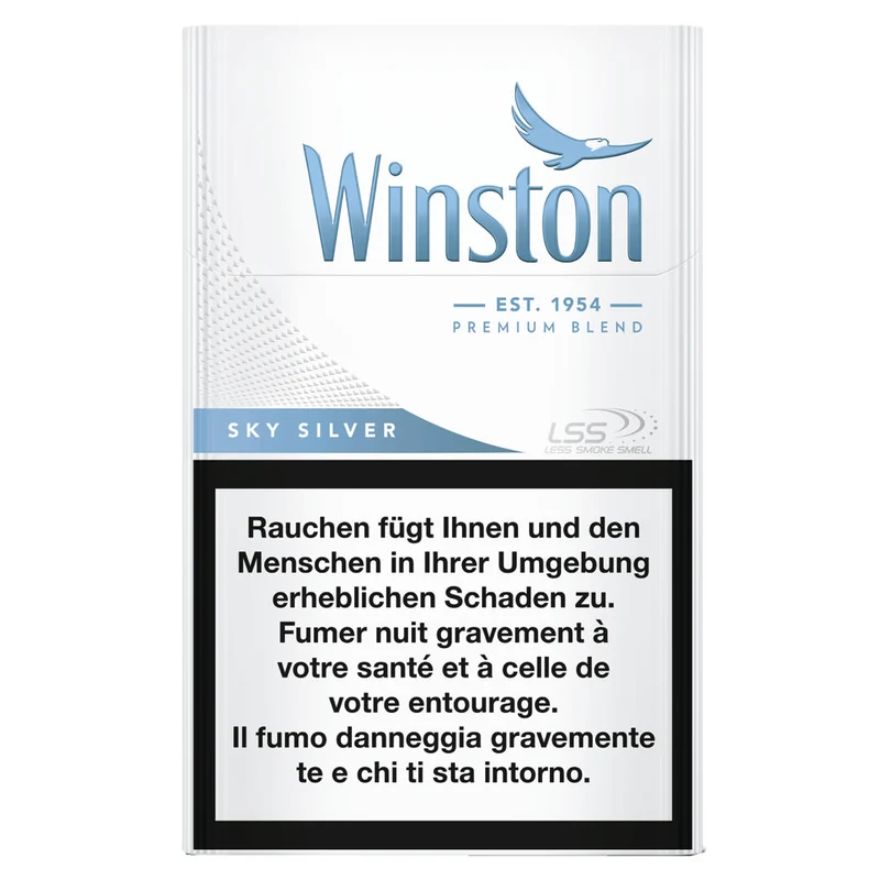 Winston Sky Silver Box