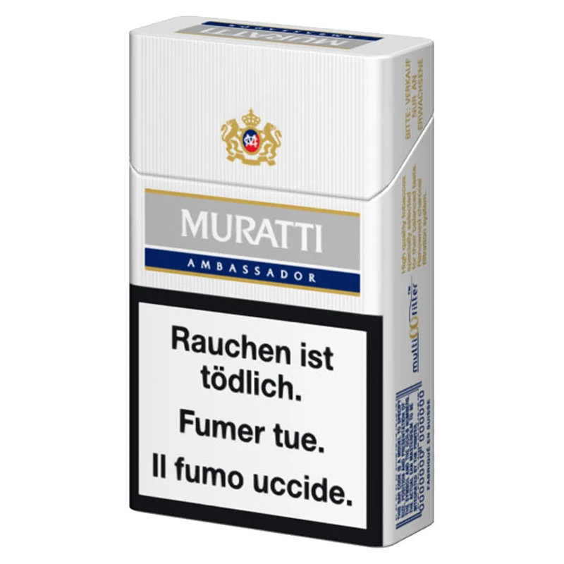 Muratti Ambassador Silver Box