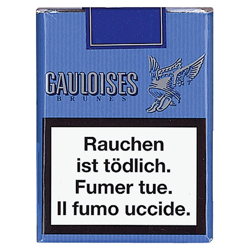 Gauloises Brunes ohne Filter Zigaretten