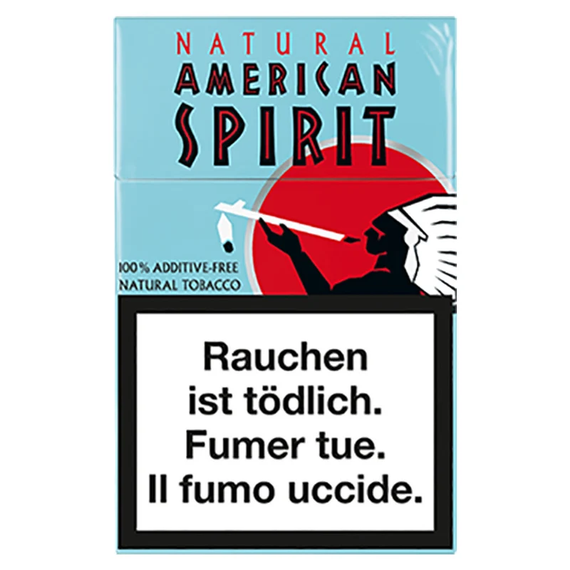 American Spirit Blau Box