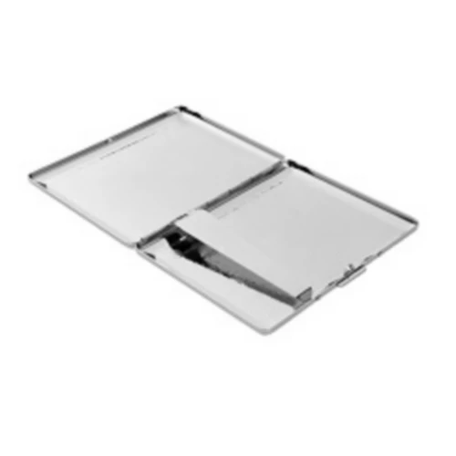 Angelo Cigaret Etui - 10 100 S - Blomster Chrom