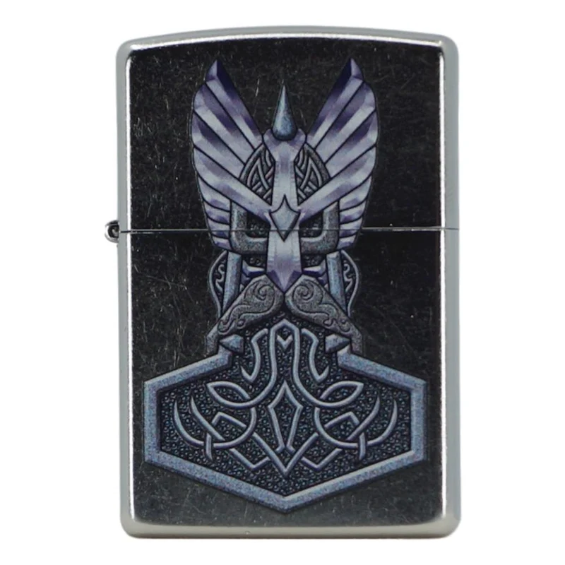 Viking Zippo Lighter - Thors Hammer