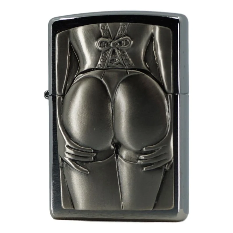 Original Stocking Girl Zippo Lighter