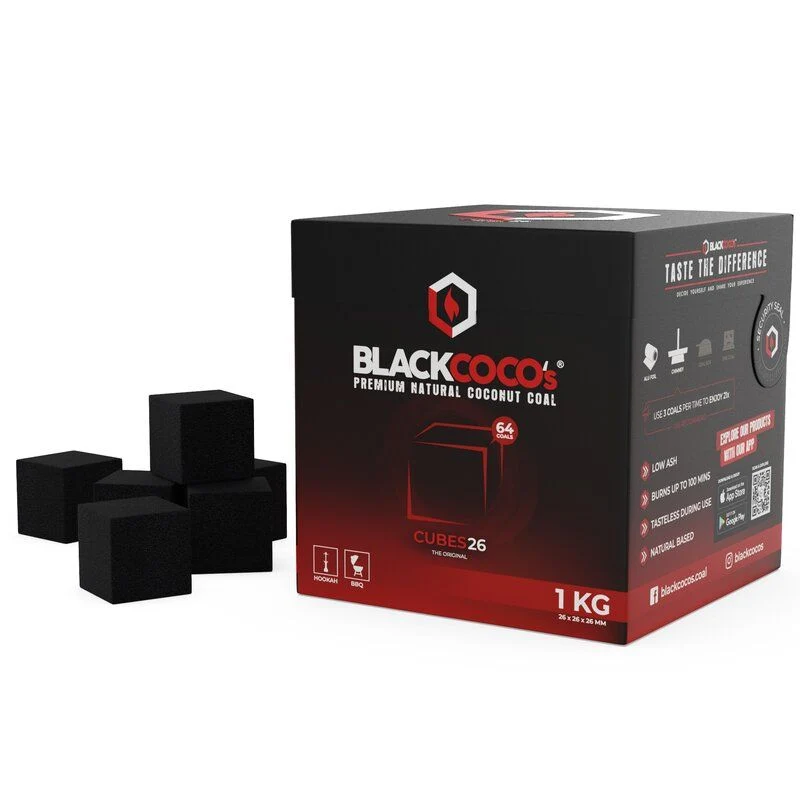 Black Cocos Naturkohle