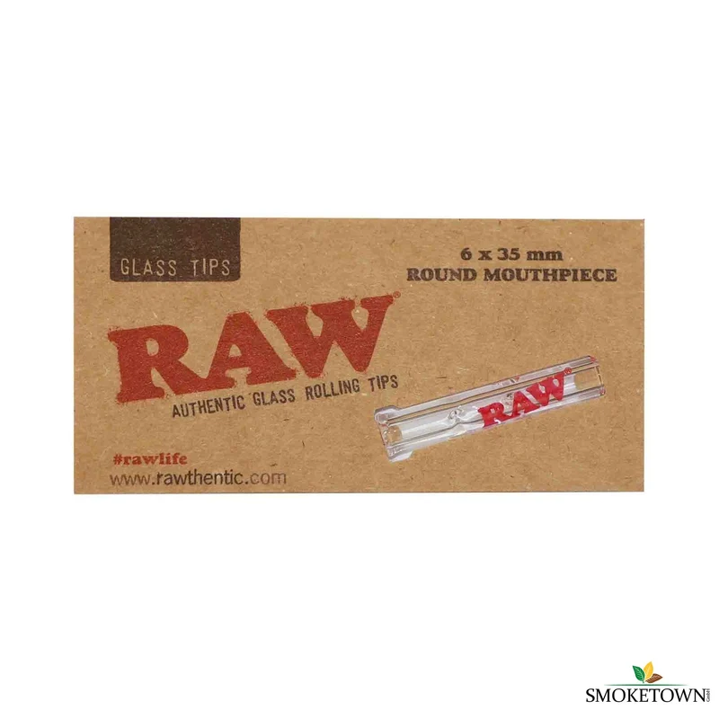RAW Glass Tip Round
