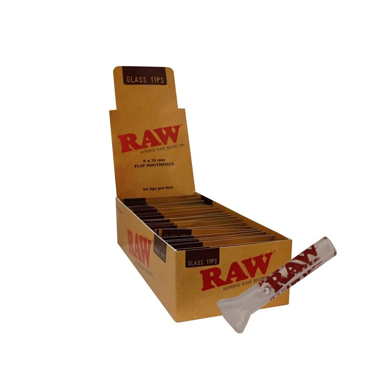RAW Glass Tip Flat