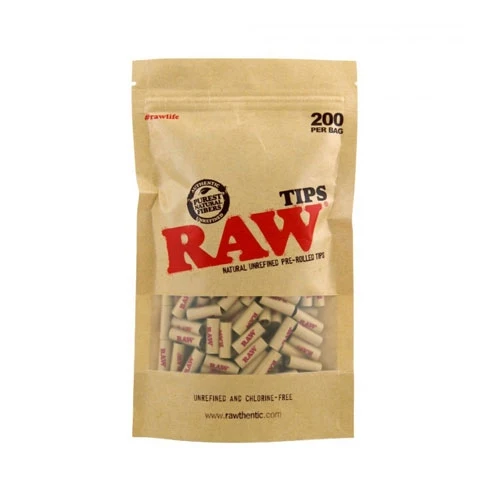 RAW Tips Prerolled 200
