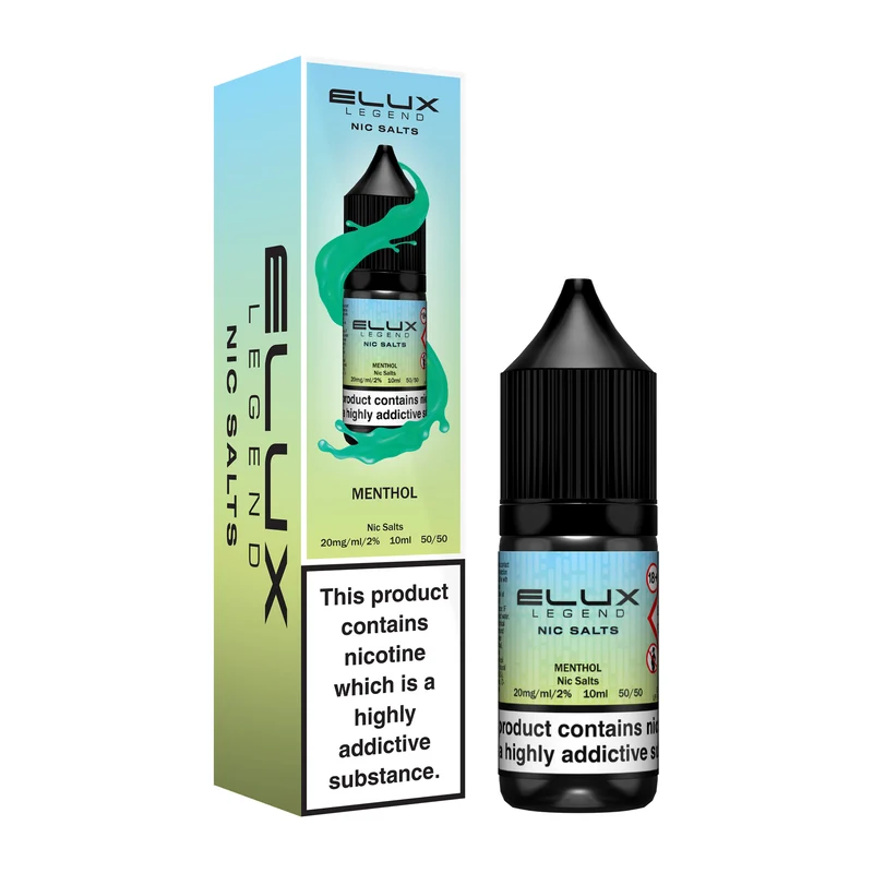 ELUX Legend Nic Salts – Menthol – 10 ml
