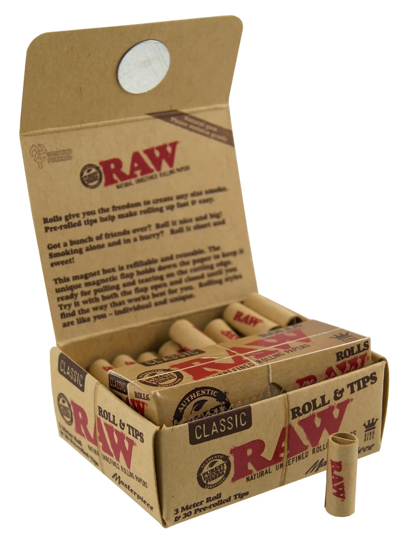 Raw Masterpiece Rolls & Filter