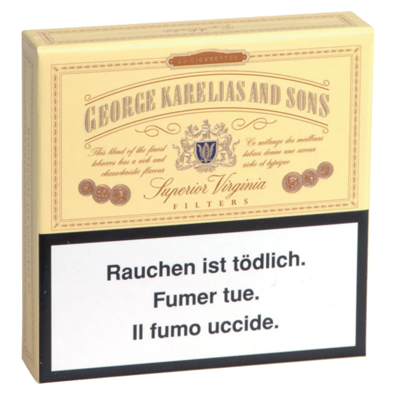 George Karelia Virginia Filters Box