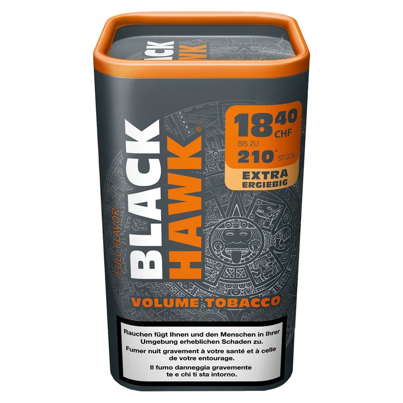 Black Hawk Tabakeimer High Volumen