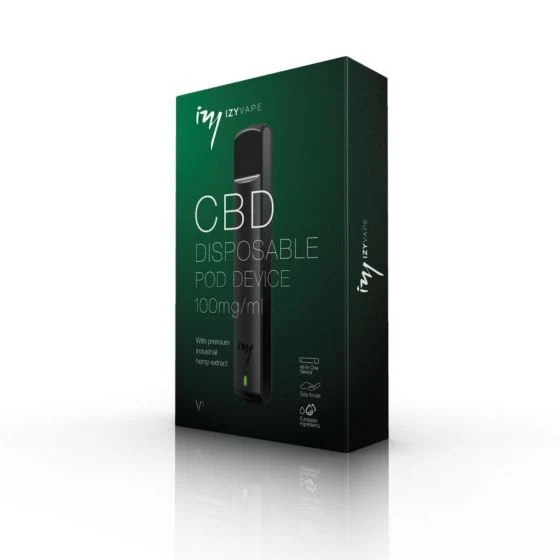 IZY Vape Einweg CBD-Pod Kit, 100mg/ml