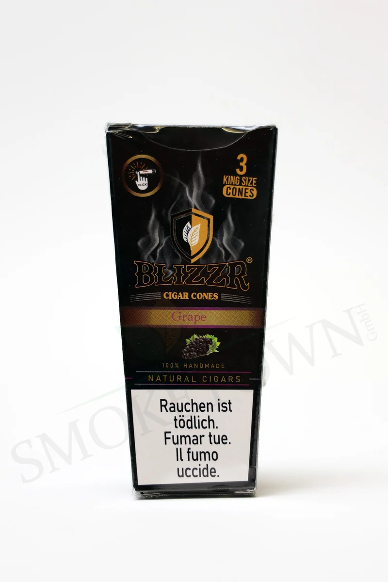 BLIZZR - Blueberry - Natural Leaf Cone - KS