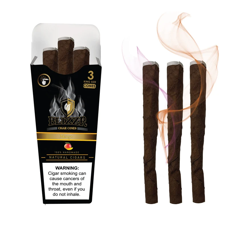 BLIZZR - Mango - Natural Leaf Cone - KS