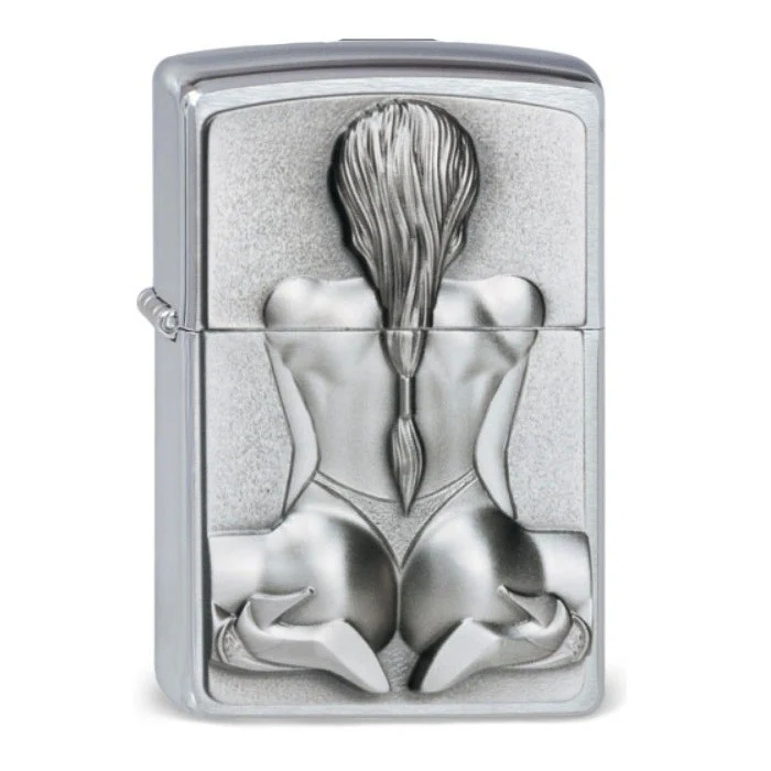 Zippo Kneeling Girl