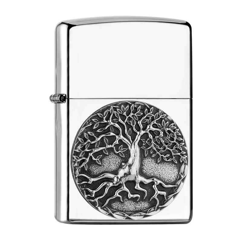 Zippo Tree of Life Silver