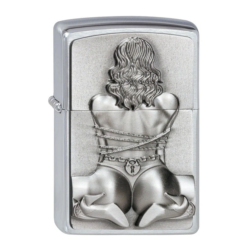 Zippo Bondage Girl Emblem