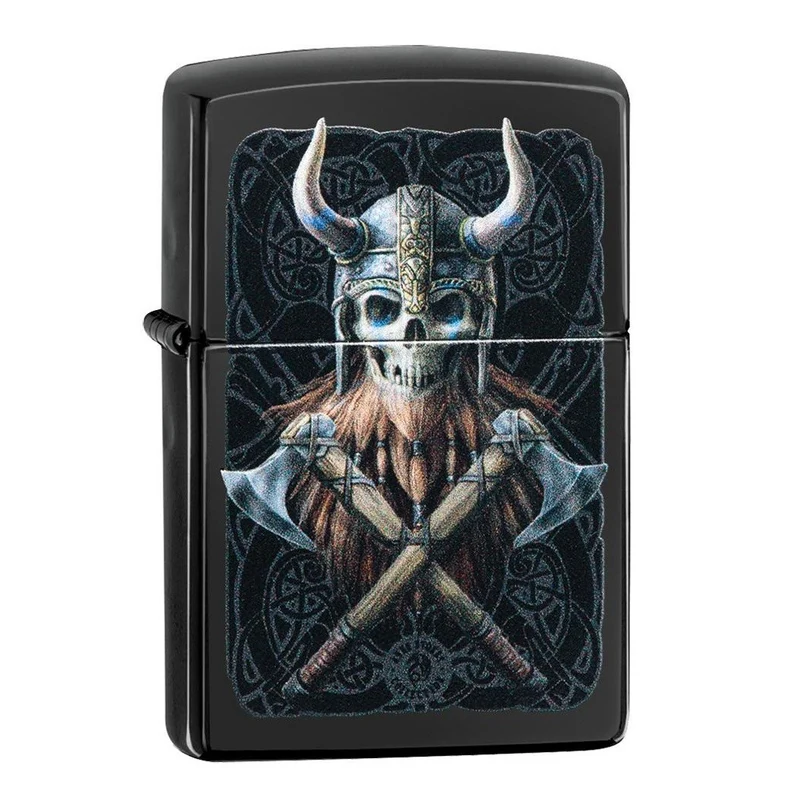 Zippo Anne Stokes Skull Viking